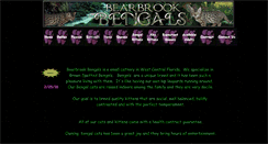 Desktop Screenshot of bearbrookbengals.com